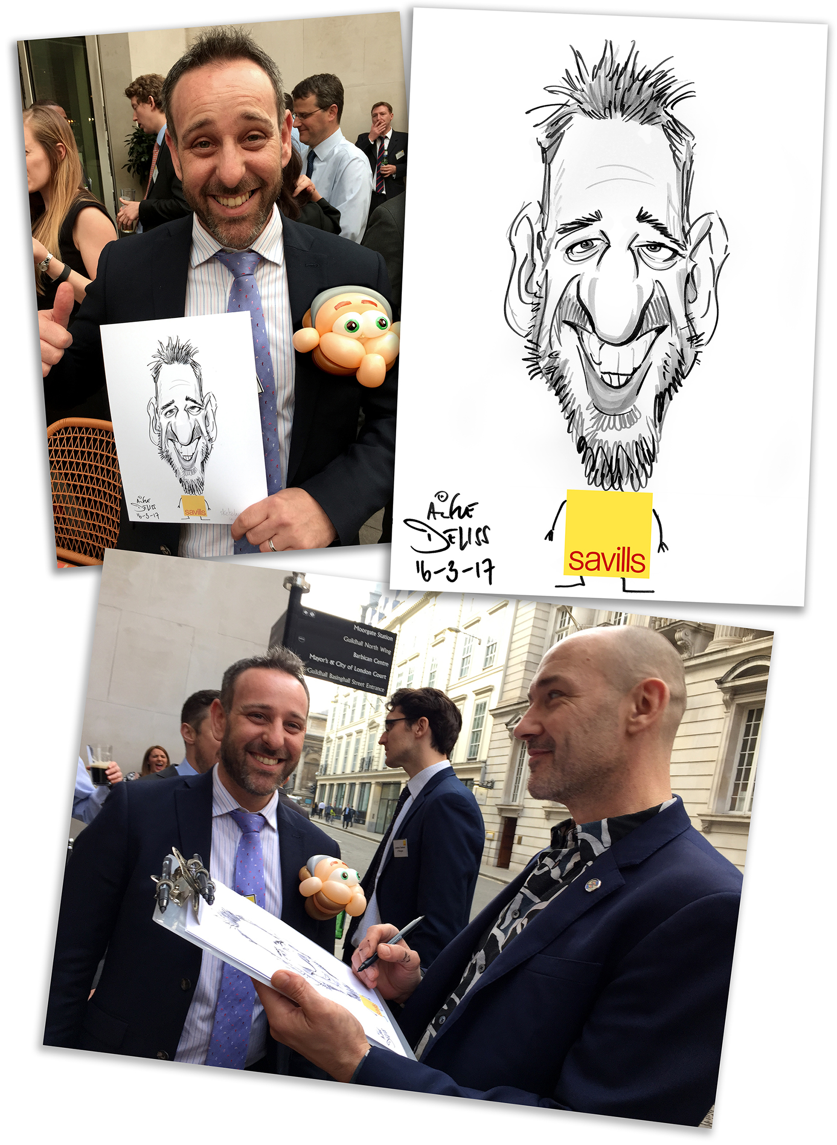London Corporate Caricature